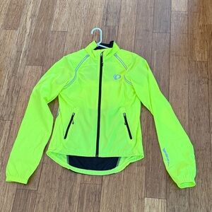 Pearl Izumi Men’s Medium Bright Yellow Cycling Jacket